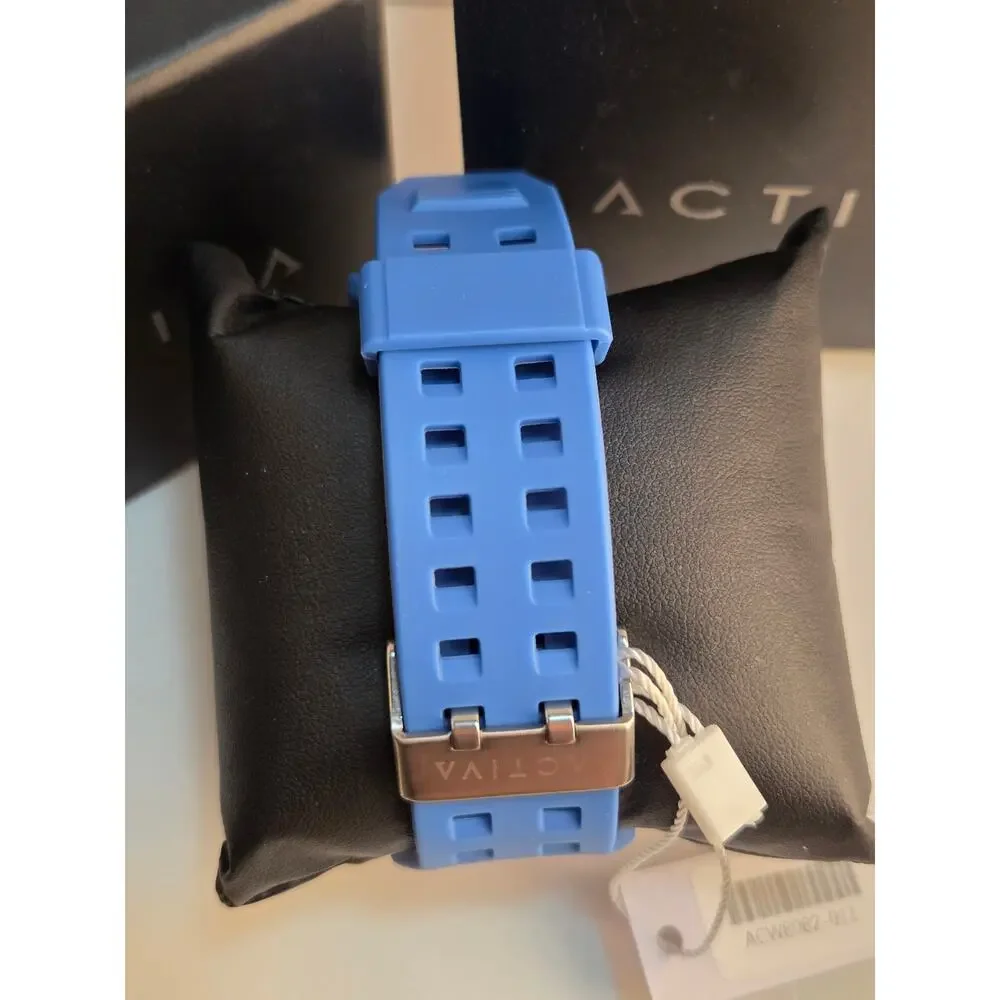 Activa X Invicta ACW8082-011 Digital shock Sport Watch Blue Pink 50mm New NIB